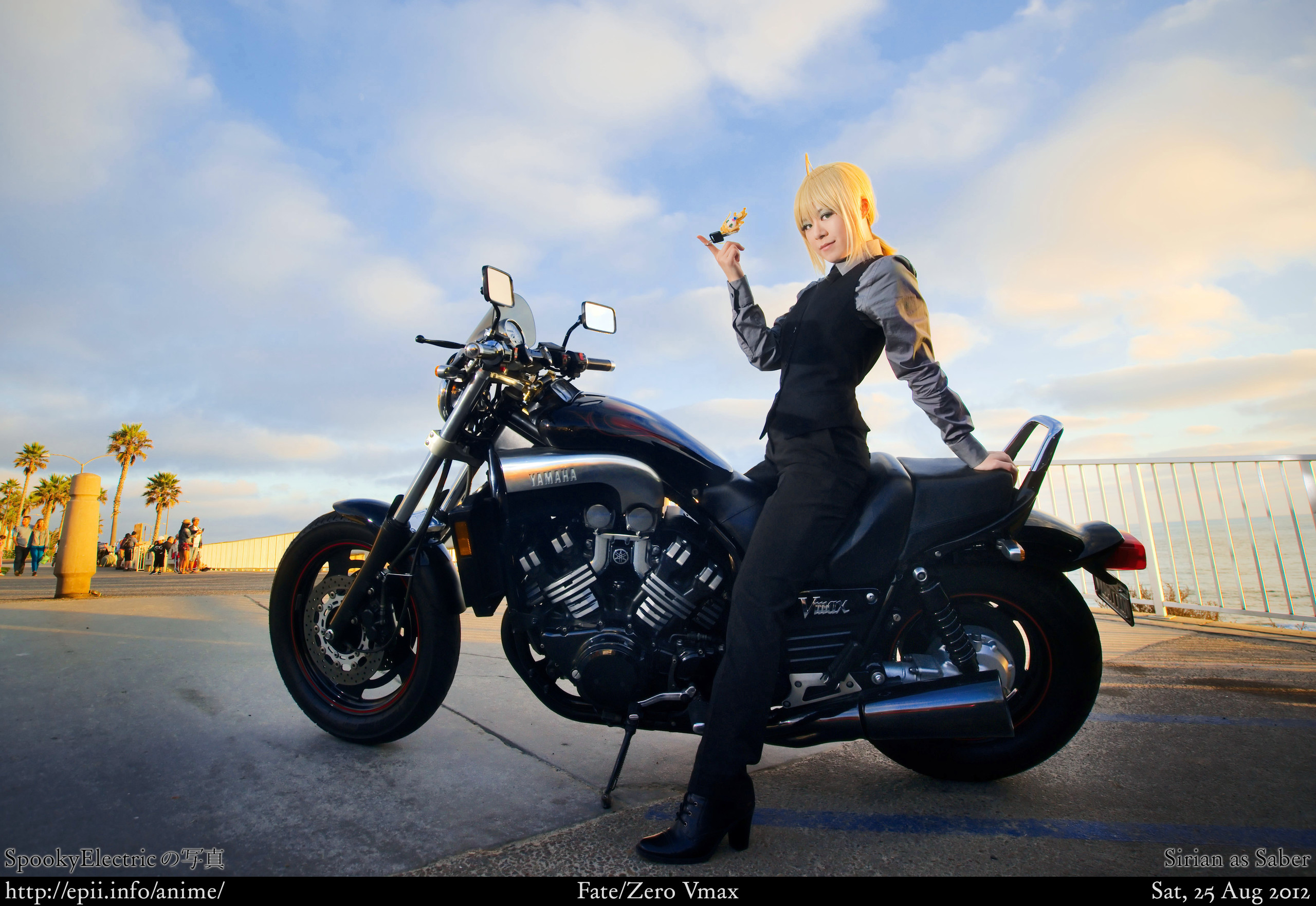 fate zero saber motorcycle figure